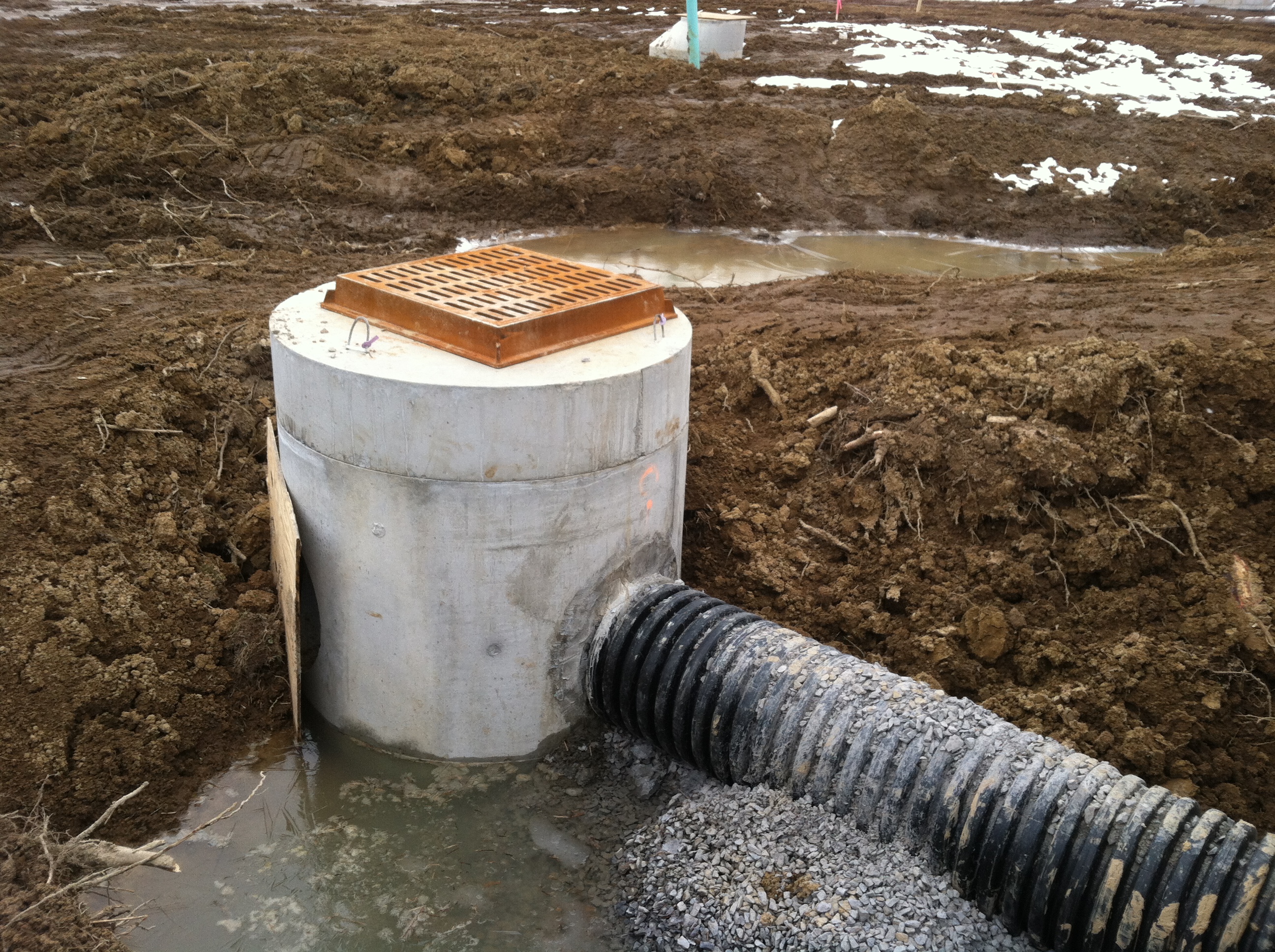 Storm Drain Installation Guilderland NY Earth Development LLC